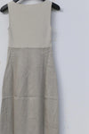 SWAYING/KNIT knitting stitching vest skirt SW23SS2L18 meters gray/linen PS56